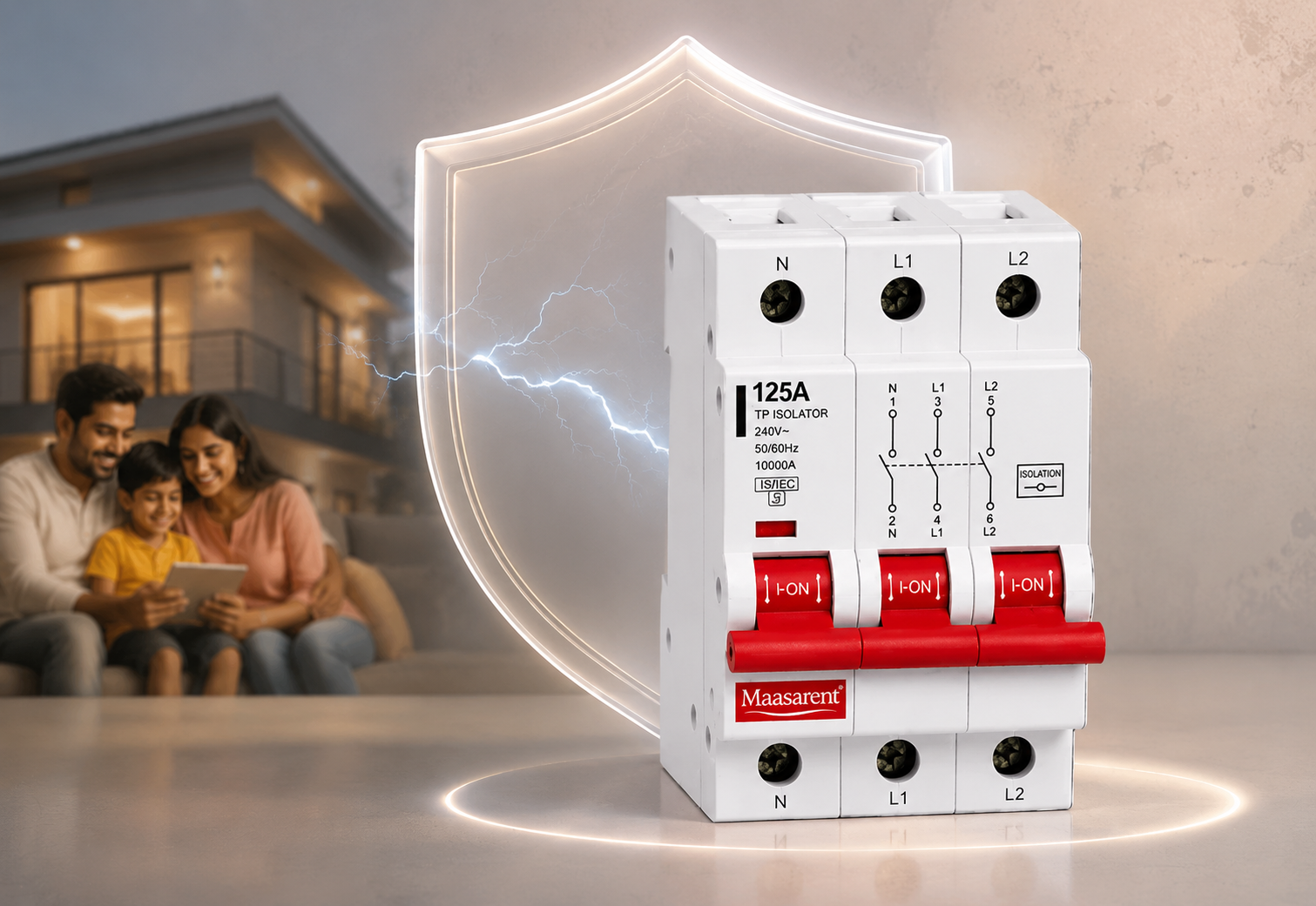 Seamless power transfer switches