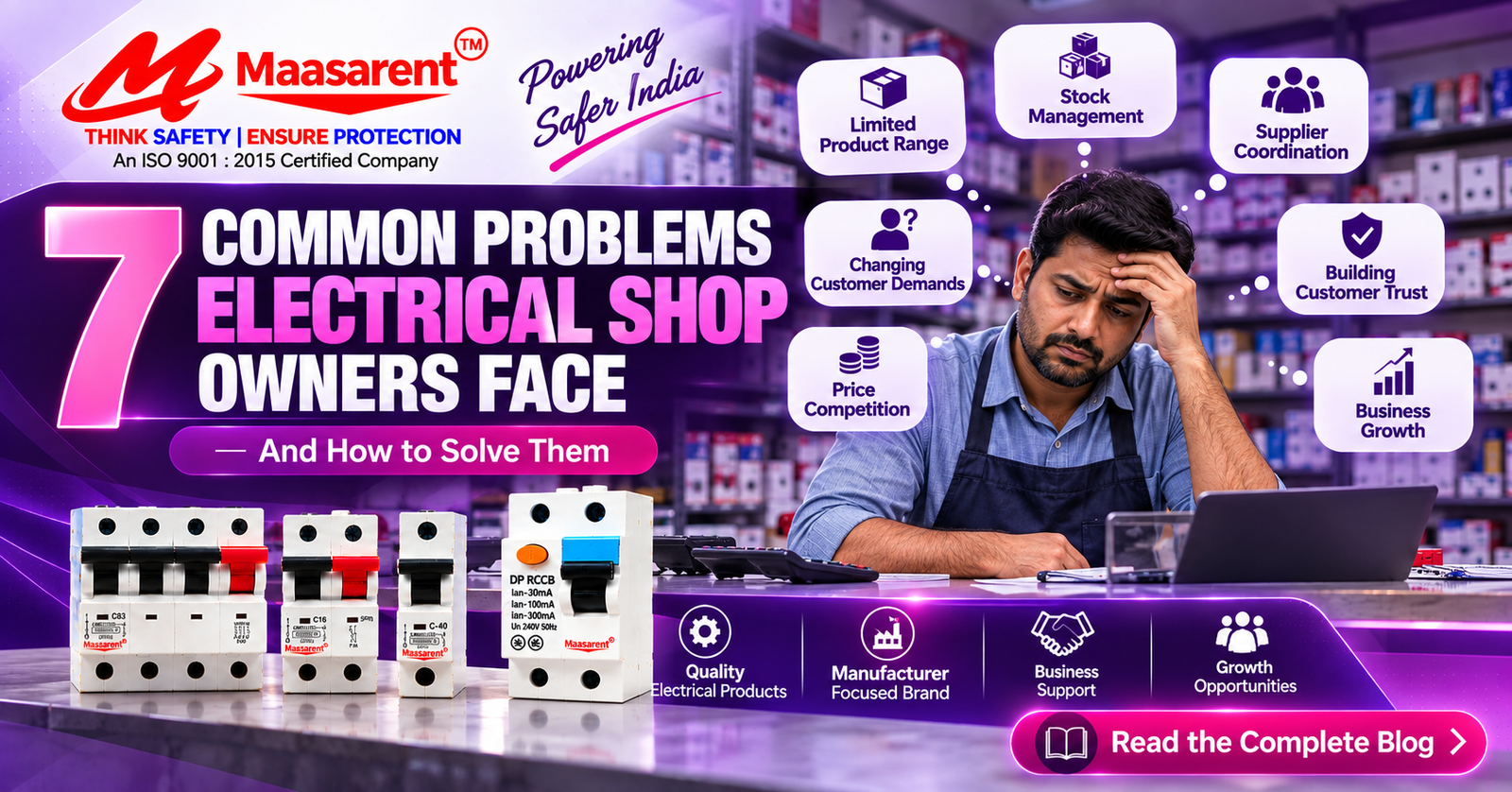 7 Common Problems Electrical Shop Owners Face & How to Solve Them